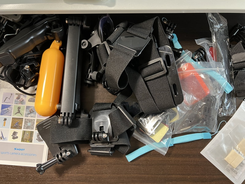 ごちゃっと入れてたGo Pro 7 Silverグッズを整理 | おうちごと